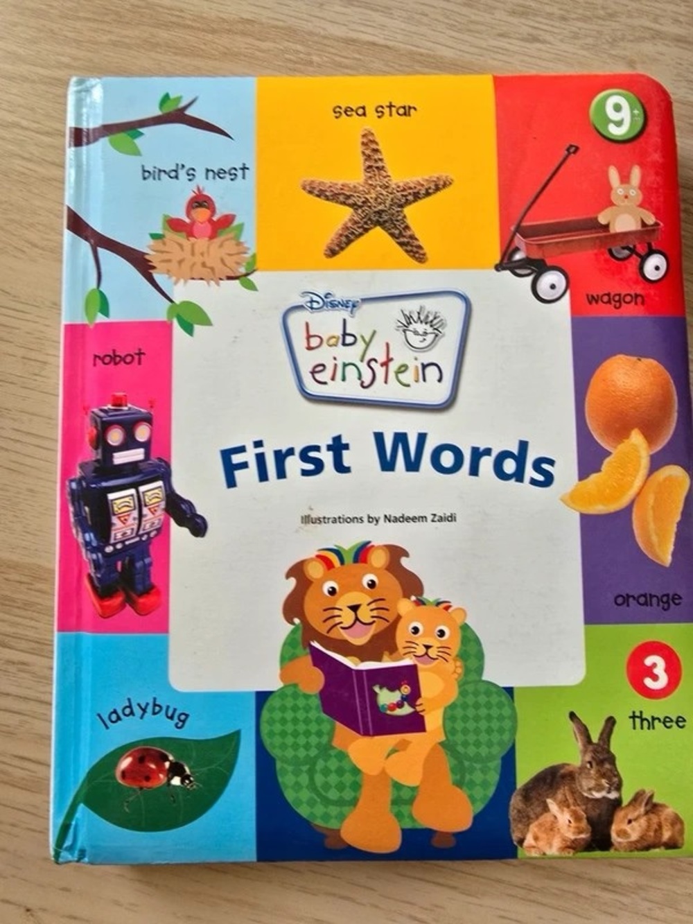 Disney Baby Einstein First Words - Bright Multicolor Board Book
